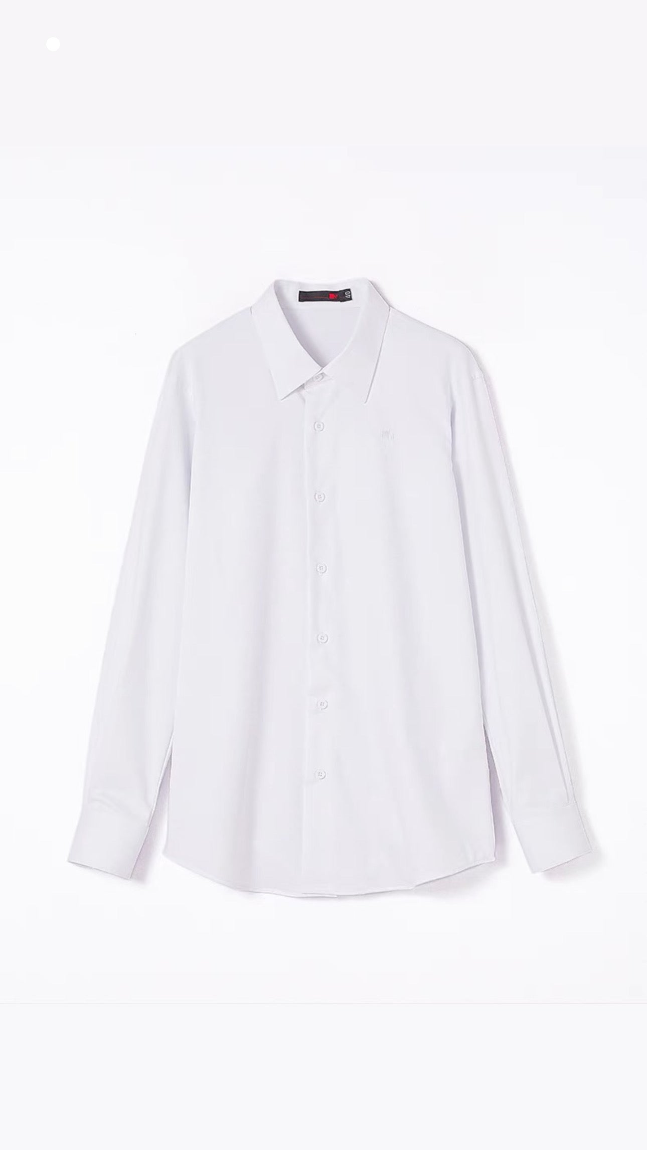 Regular loose Shirt white / black