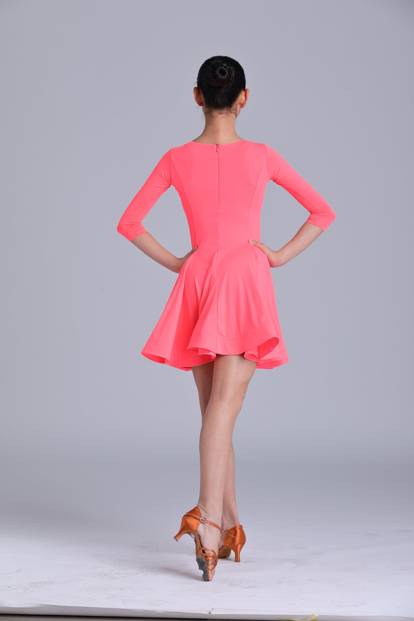 Peach Pre-teen Girls Dress