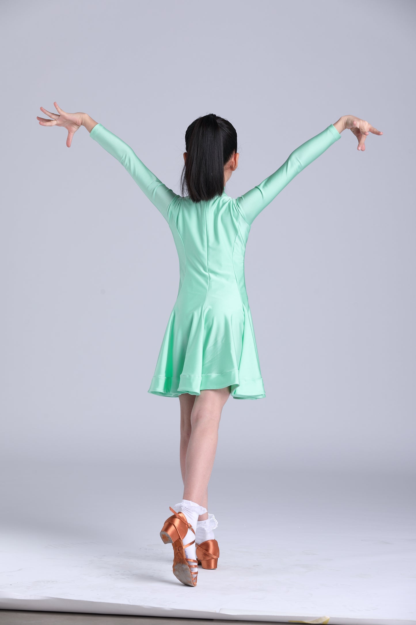 Lime Green Juvenile Girls Dress