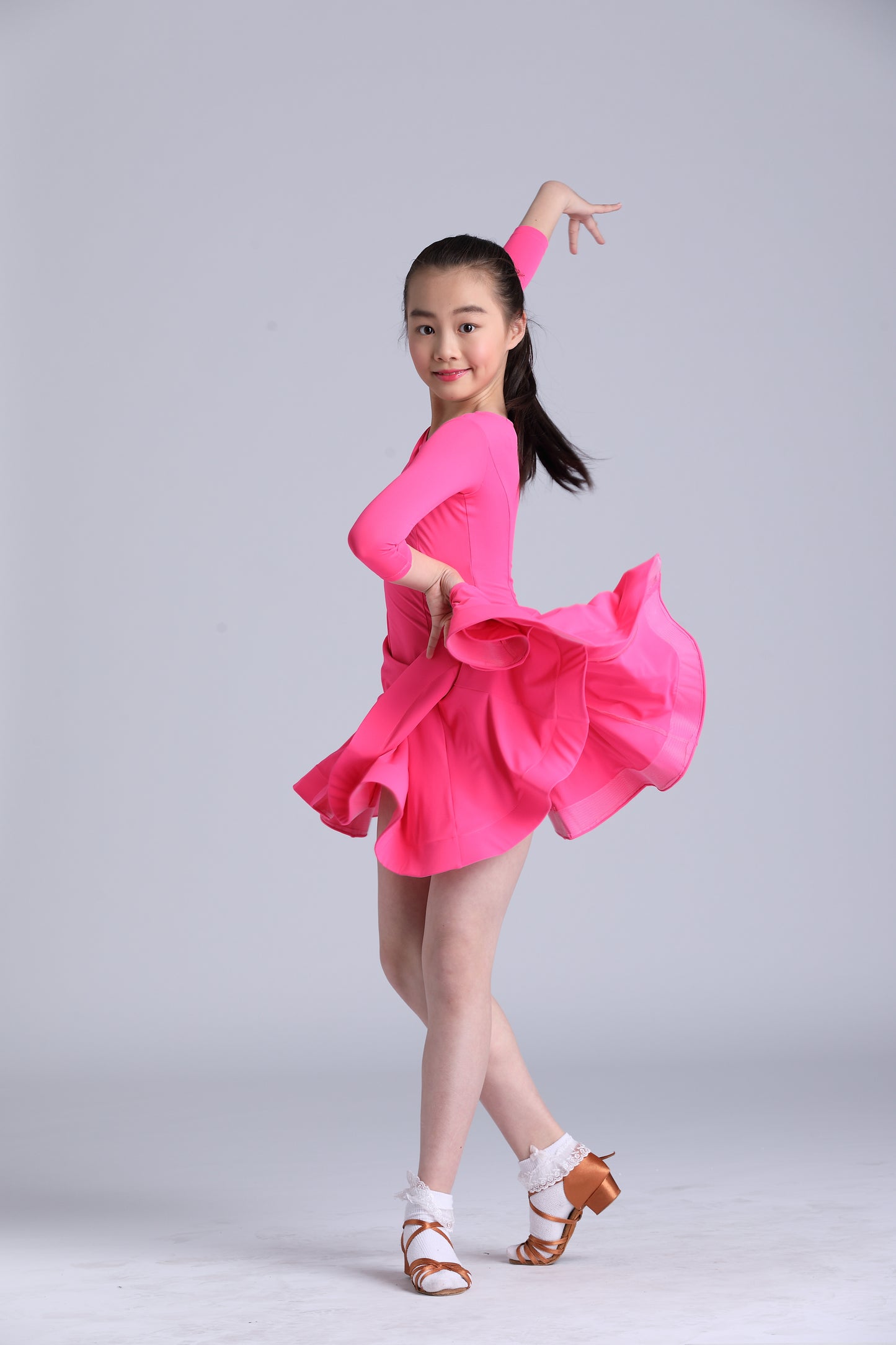 Hot Pink Pre-teen Dress