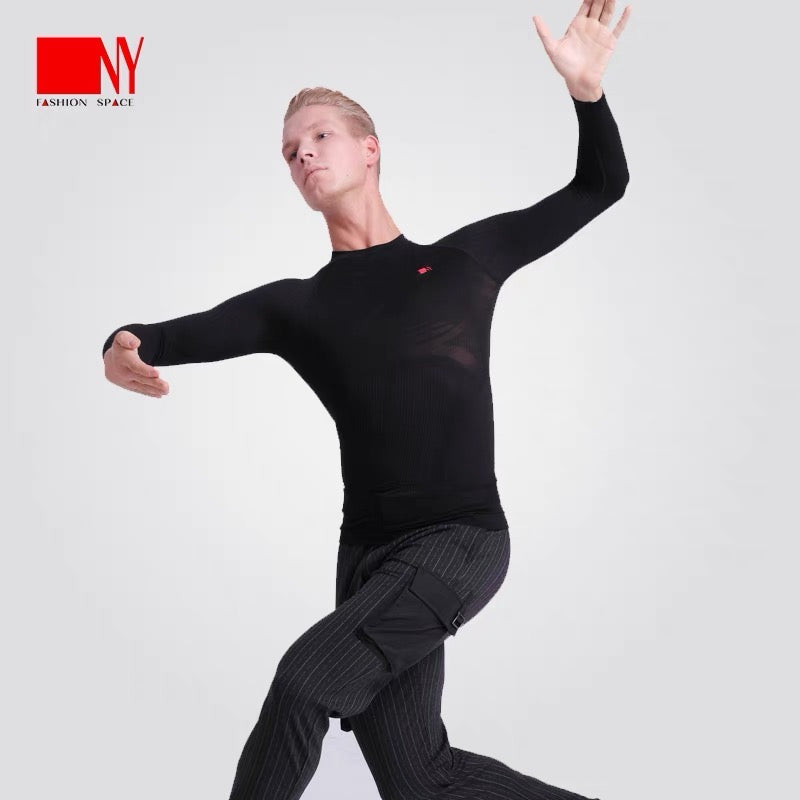 Long Sleeve Muscle Crew