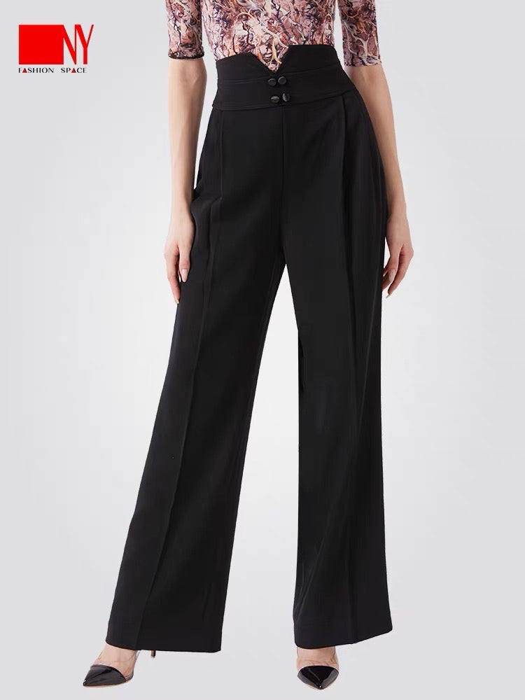 Ladies trousers Normal W belt loops