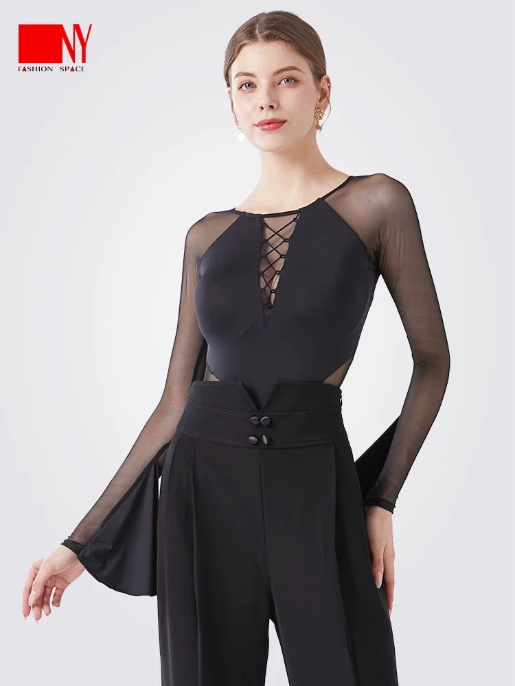 Criss-Cross Winged Leotard