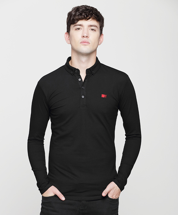 Long Sleeve Polo