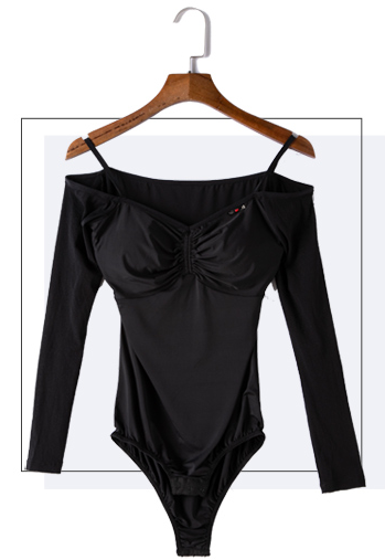 Off Shoulder Leotard