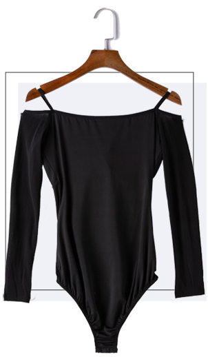 Off Shoulder Leotard